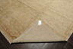 9x12 Gold, Beige, Tan Color Hand Knotted Tibetan 100% Wool Contemporary Oriental Rug