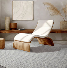 Multi Size Silver Gray Slate Color Hand Woven Flatweave Wool and Polyster Modern Oriental Rug