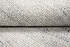 New Zealand Wool Oriental Rug LoomBloom Off White Multi Sizes Hand Loomed Textured Design