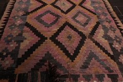3x5 Rust, Rose, Brown Color Hand Woven All-Over 100% Wool Traditional-Persian/Oriental Oriental Rug