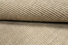 LoomBloom Modern Tan Hand Woven Sisal Flatweave Oriental Rug in Various Sizes