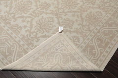 9x12 Gray, Taupe, Color Hand Knotted Afghan Oushak 100% Wool Traditional-Persian/Oriental Oriental Rug