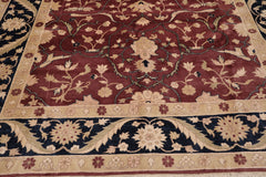 6' x 9' Hand Knotted Traditional Oriental Area Rug Reversible Red