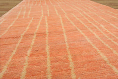 Multi Size Runner Michaelian Kohlberg Hand Knotted in Contemporary Tibetan Wool Oriental Style