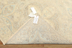 6x9 Beige, Gray, Taupe Color Hand Knotted Oushak Wool Transitional Oriental Rug