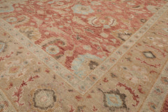 Classic LoomBloom Rust Hand Knotted Wool Oriental Area Rug in Traditional Design Multi Sizes