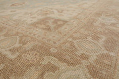 Classic LoomBloom Sage Hand Knotted Wool Oriental Area Rug in Traditional Design Multi Sizes
