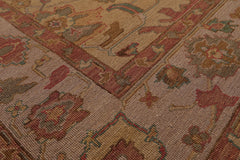 100% Wool Tan Traditional Hand Knotted Soumak Nourison Nourmak Oriental Area Rug 6'x8'9"