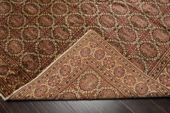 LoomBloom 6'5"x9'7" Beige Hand-Knotted Wool Keysari Rug Traditional Oriental Area Rug
