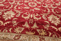 8x10 Pomegranate, Beige, Ivory Color Hand Knotted All-Over 100% Wool Traditional-Persian/Oriental Oriental Rug