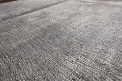 4x6 Gray, , Color Hand Tufted All-Over Wool & Viscose||Wool||Viscose Traditional Oriental Rug