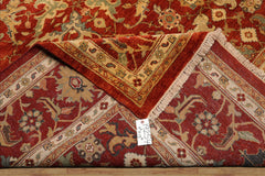 LoomBloom 9'9''x13'10" Rust Hand Knotted Wool Traditional Bidjar Rug