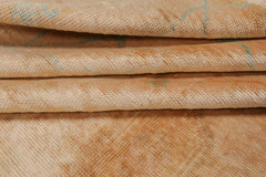 LoomBloom 9'7''x13'7" Beige Hand Knotted Wool Traditional Oushak Rug
