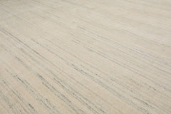 LoomBloom Multi Size Ivory Wool Contemporary Abstract Hand Loomed Oriental Rug