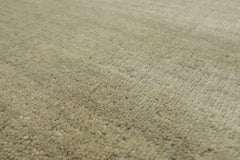 LoomBloom Multi Size Moss Wool Contemporary Solid Hand Loomed Oriental Rug