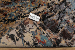 3x5 Beige, Brown, Gray Color Hand Knotted Tibetan Wool Contemporary Oriental Rug