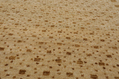 3x5 Beige, Gold, Brown Color Hand Knotted Gabbeh Wool Modern Oriental Rug