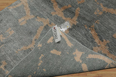 3x5 Blue, Baige, Slate Color Hand Knotted Tibetan Wool Modern Oriental Rug