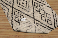 LoomBloom Beige 3'x5' Afghan Moroccan Traditional Tribal Hand Knotted Wool Oriental Area Rug