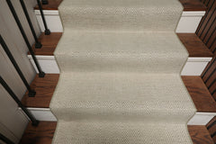 Handmade Wool Hallway Runner Rug – Custom Length Stair Rug, 31-Inch Wide, Up to 40 Feet Long