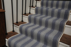 Handmade Wool Hallway Runner Rug – Custom Length Stair Rug, 31-Inch Wide, Up to 40 Feet Long