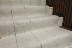 Handmade Wool Hallway Runner Rug – Custom Length Stair Rug, 31-Inch Wide, Up to 40 Feet Long