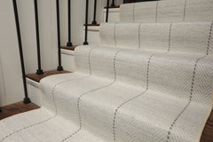 Handmade Wool Hallway Runner Rug – Custom Length Stair Rug, 31-Inch Wide, Up to 40 Feet Long