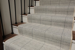 Handmade Wool Hallway Runner Rug – Custom Length Stair Rug, 31-Inch Wide, Up to 40 Feet Long