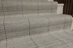 Handmade Wool Hallway Runner Rug – Custom Length Stair Rug, 31-Inch Wide, Up to 40 Feet Long