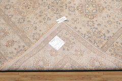 Afghan Oushak 9x12 Hand Knotted Oriental Area Rug Gray Wool Traditional