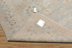 8x10 Mint, Beige, Gray Color Hand Knotted Afghan Oushak Wool Traditional Oriental Rug