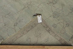 6x9 Seafoam, Taupe, Gray Color Hand Knotted Oushak Wool Transitional Oriental Rug