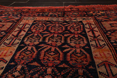 4x6 Melayaar, Coral, Rose Color Hand Knotted All-Over 100% Wool Traditional Oriental Rug
