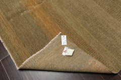 8x10 Moss, Gray, Beige Color Hand Knotted All-Over 100% Wool Modern Oriental Rug