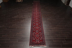Palace Burgundy, Midnight Blue, Rose Color Hand Knotted Persian 100% Wool Traditional Oriental Rug