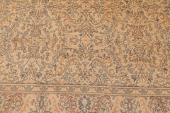 6x9 Beige, Tan, Brown Color Hand Knotted All-Over 100% Wool Traditional Oriental Rug