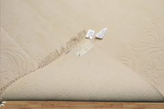 8x10 Ivory, , Color Hand Knotted French Aubusson Savonnerie Wool Traditional  Oriental Rug