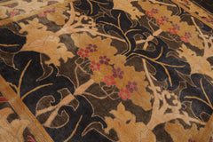 8x10 Gray, Beige, Gold Color Hand Knotted Tibetan Wool Arts & Crafts Oriental Rug