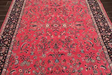 6' x 8'11'' Hand Knotted Wool PakPersian 16/18 Isphahan 300 KPSI Area Rug Pink