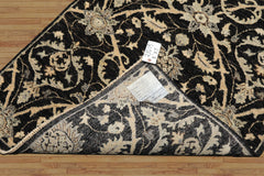 3x5 Charcoal, Beige, Gray Color Hand Knotted Indo Persian Wool Transitional Oriental Rug