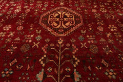 3x5 Ruby, Brown, Beige Color Hand Knotted All-Over 100% Wool Traditional Oriental Rug