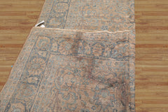 8x10 Brown, Navy, Rust Color Hand Knotted Persian 100% Wool Oriental Oriental Rug