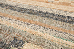 5x7 Beige, Beige, Brown Color Hand Woven All-Over 100% Wool Southwestern Oriental Rug