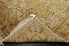 6x9 Gray, Beige, Pistacchio Color Hand Knotted Oushak Wool Arts & Crafts Oriental Rug