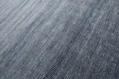 Multi Size Blue White Color Hand Knotted All-Over Wool & Silk Modern Oriental Rug