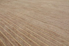 10x14 Beige, Tan, Taupe Color Hand Knotted Tibetan 100% Wool Contemporary Oriental Rug