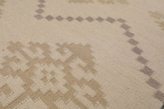 3x5 Beige, Gray, Color Hand Knotted All-Over 100% Wool Modern Oriental Rug
