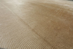 Multi Size Beige Color Hand Knotted Tibetan? Silk Contemporary Oriental Rug