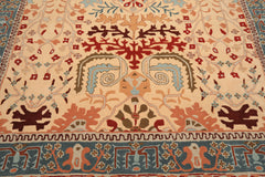 8x10 Light Peach
, Aqua
, Rust
Color Hand Tufted William Morris
Wool Arts & Crafts
Oriental Rug