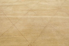 4x6 Pistacchio, Beige, Color Hand Knotted All-Over 100% Wool Modern Oriental Rug